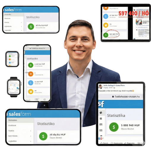 SalesForm webáruház helyett